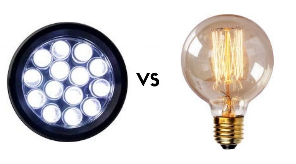 LED lights VS Incandescent lights