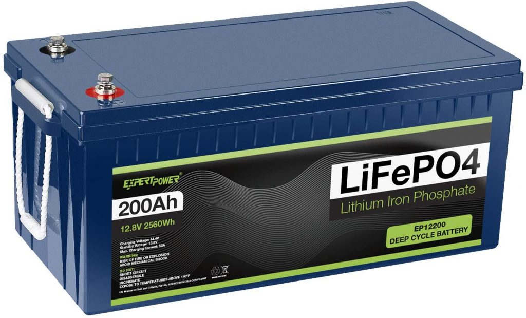 ExpertPower 12V 200Ah — storage batteries for solar panels