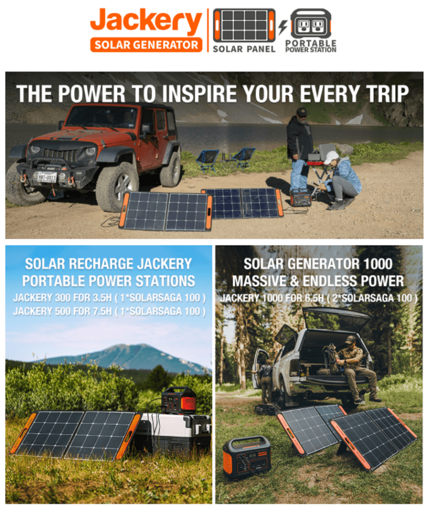 Foldable and portable solar panels.