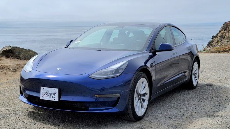 Tesla Model 3 Long Range — electric cars under $60,000.