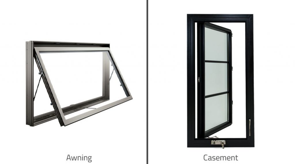 Awning Vs. Casement window - best passive house windows.