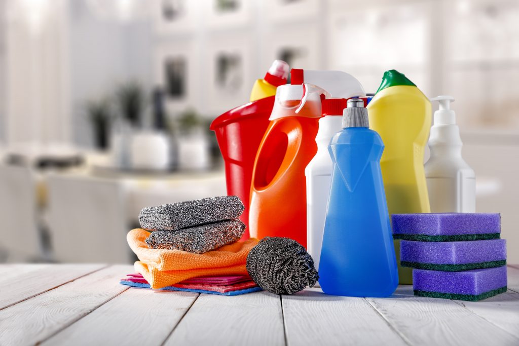 What's in greywater? Cleaning products.