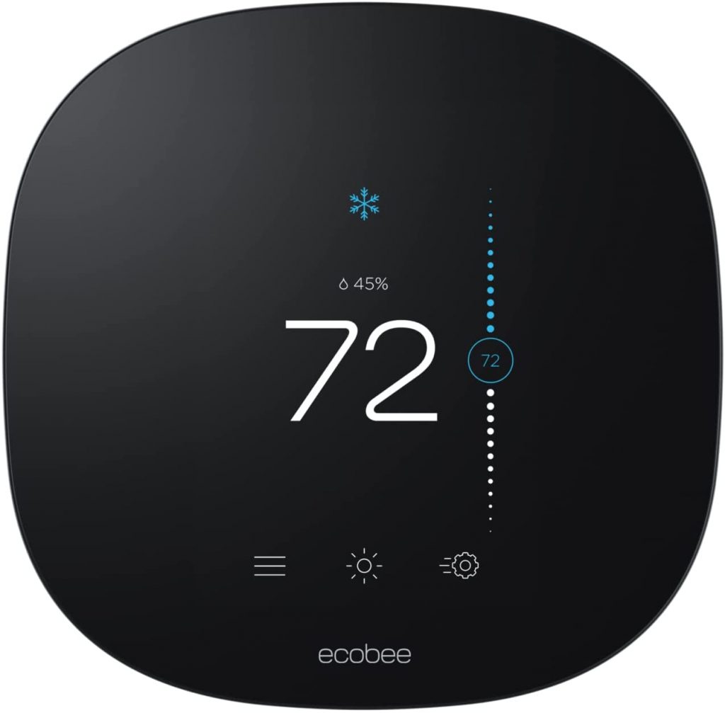 ecobee Lite Alexa Compatible Smart Thermostat.
