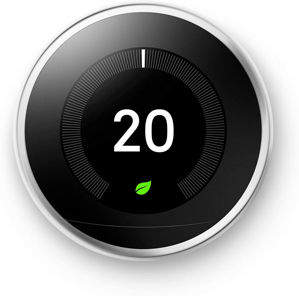 Google Nest Learning Thermostat.