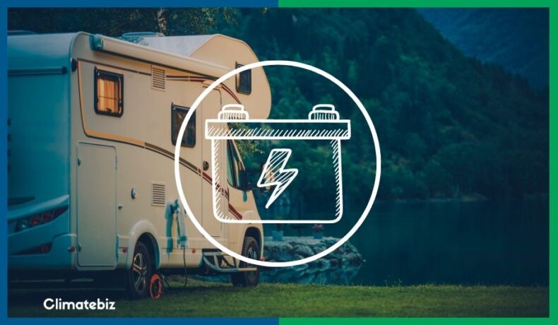 RV solar battery