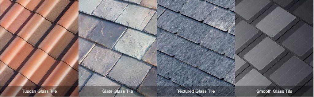 Tesla Solar Roof Tiles Come in four (4) Designs depending on your preference — SunPower vs Tesla.  