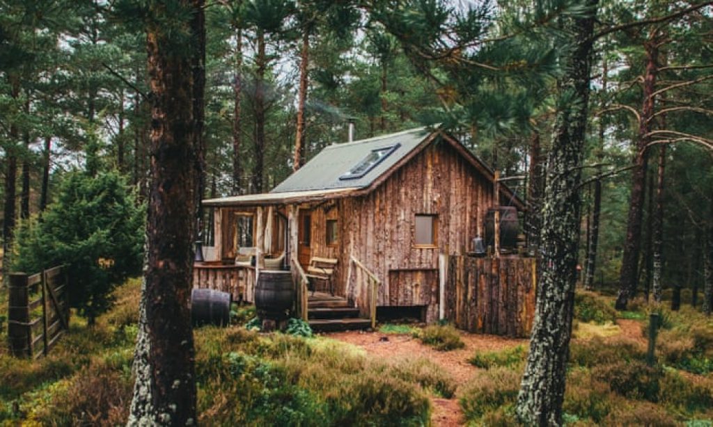 off-grid cabin