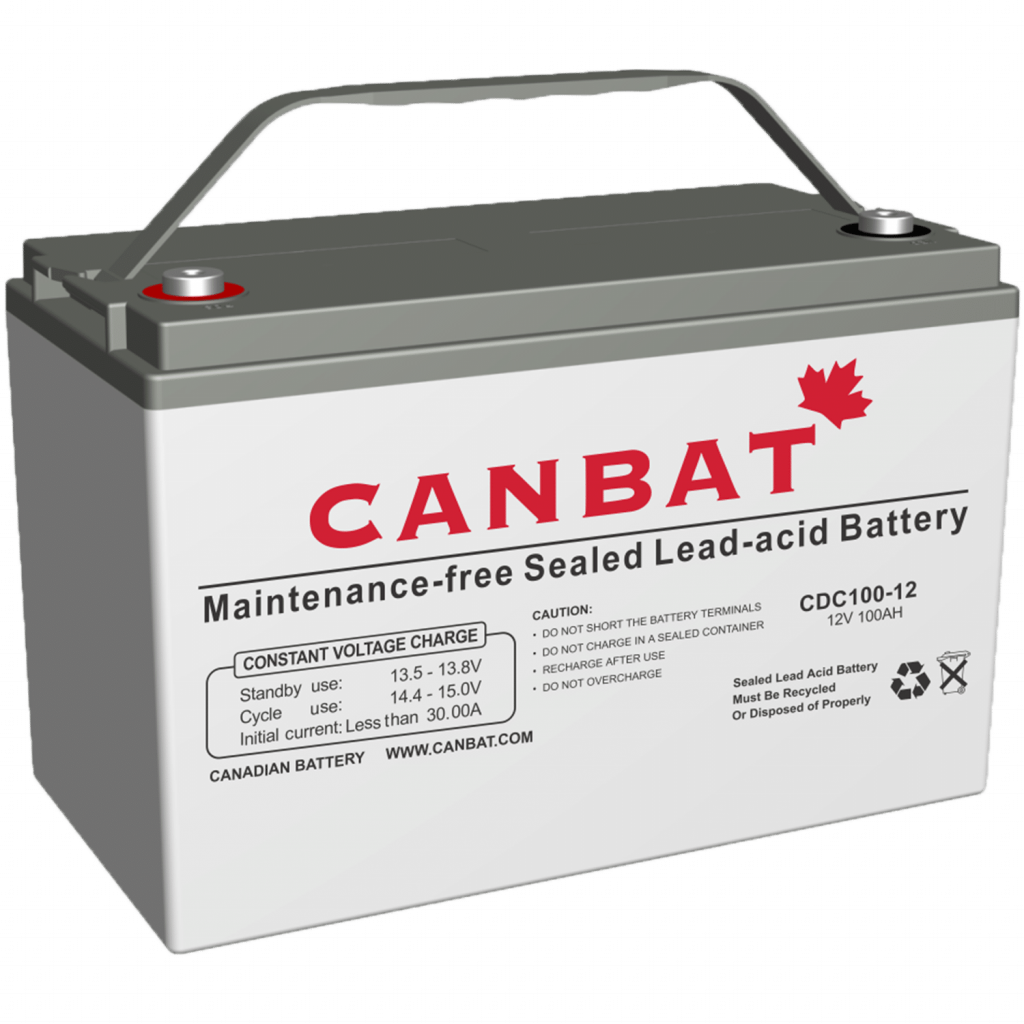 Canbat AGM battery - Solar battery cost.