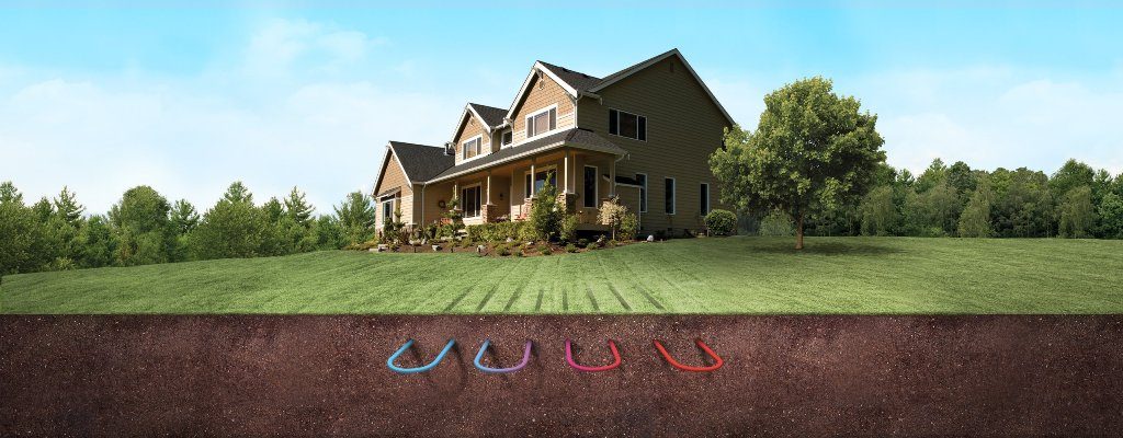 Geothermal heat pumps, also commonly known as ground-source systems.