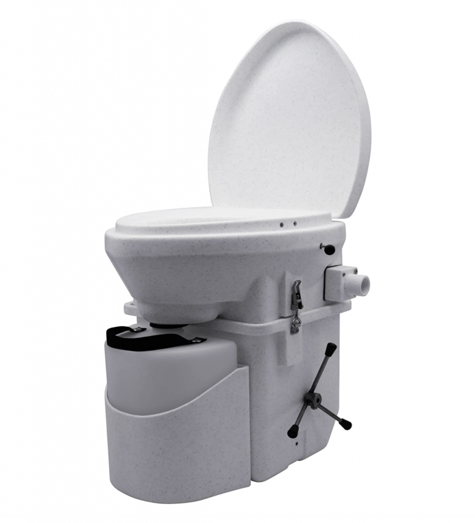 Composting toilets.