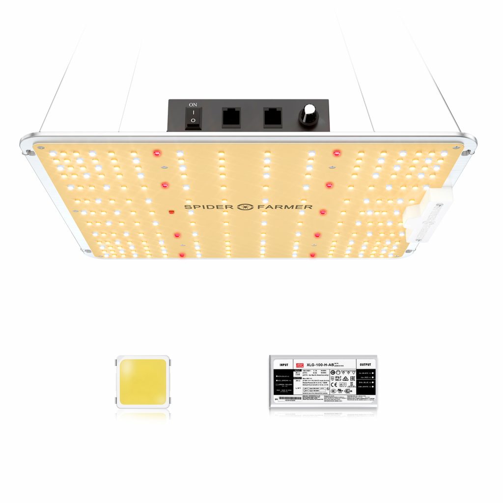 Spider Farmer SF-1000 LED Grow Light.