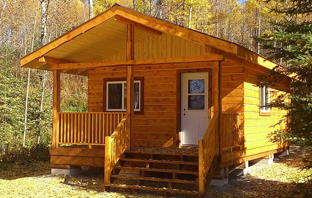 off-grid cabin