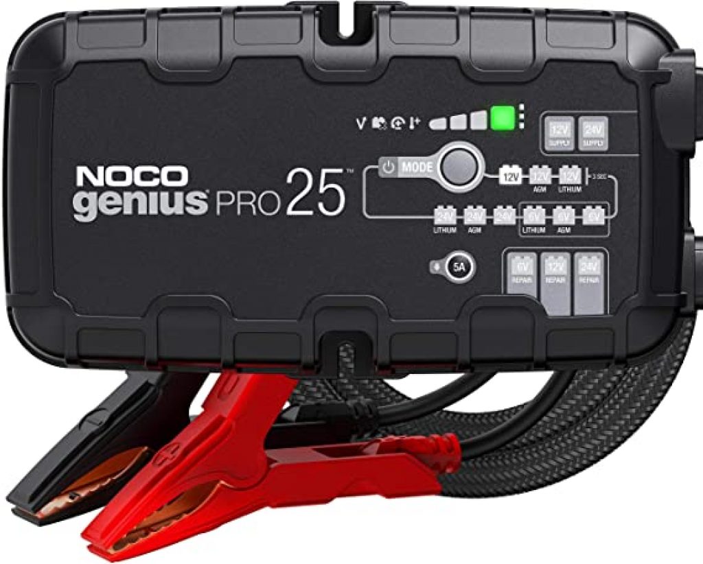NOCO GeniusPRO25 deep cycle battery charger