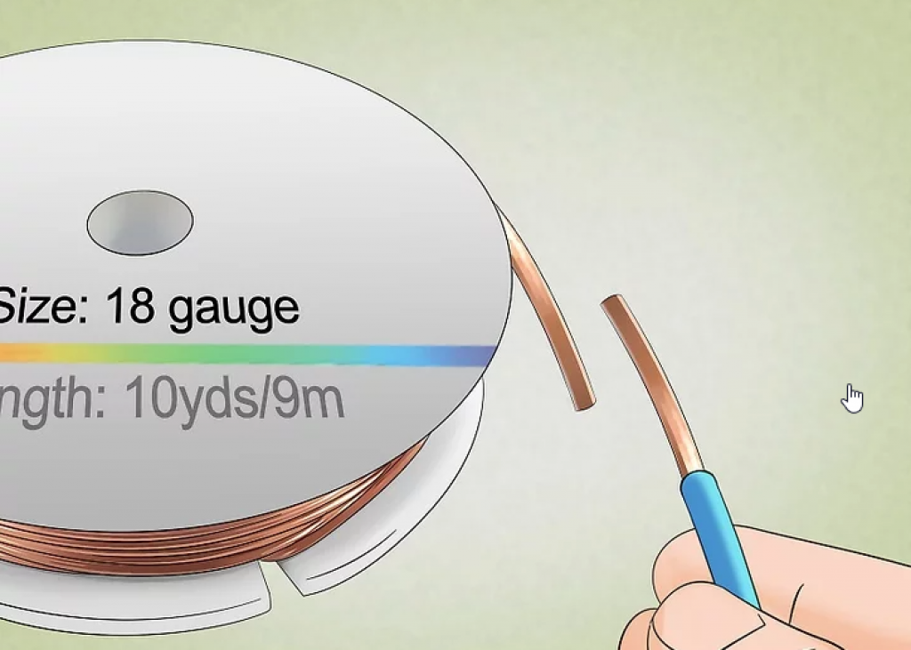 Comparing a wire to an already measured wire — wire gauge chart.