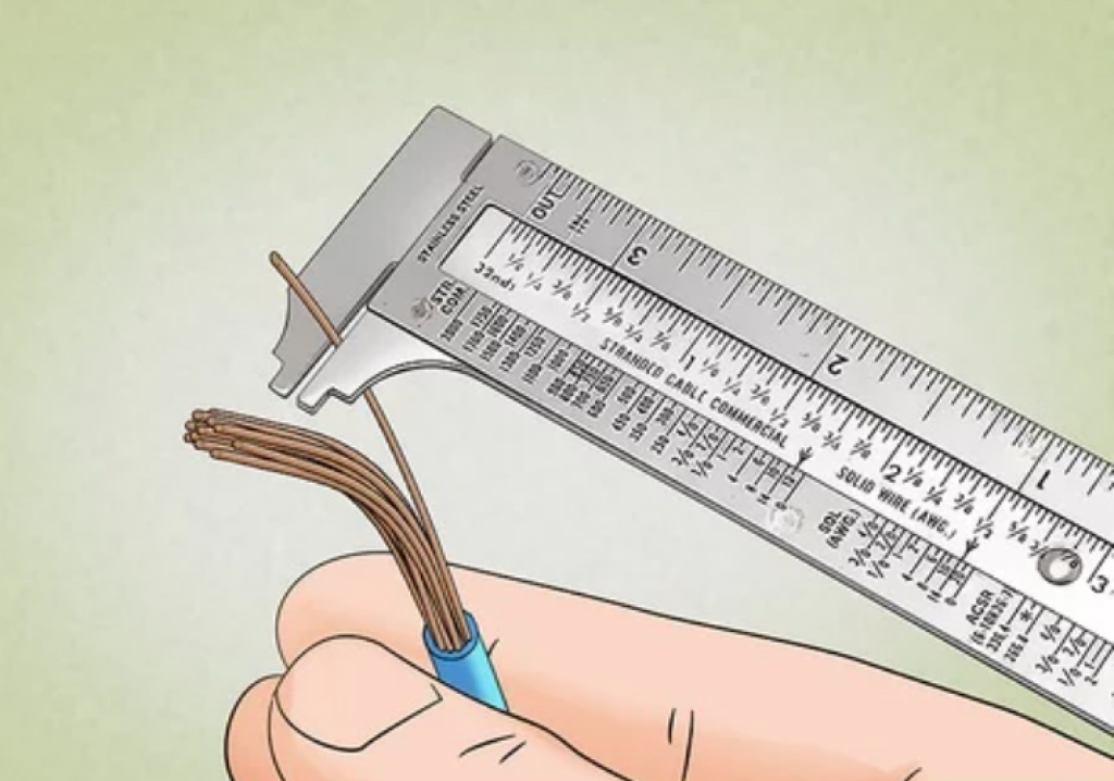 Stranded wires require a different measuring device. 