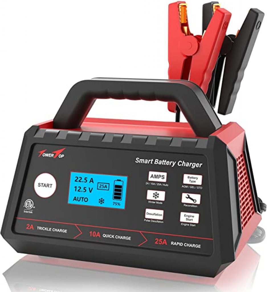 Tower Top BC-025 PRO deep cycle battery charger