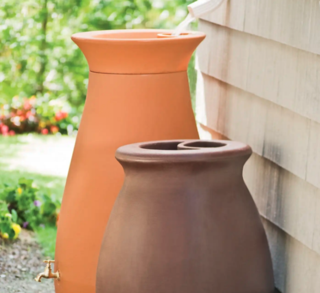 Gardener's Rainwater Urn — rain barrels.