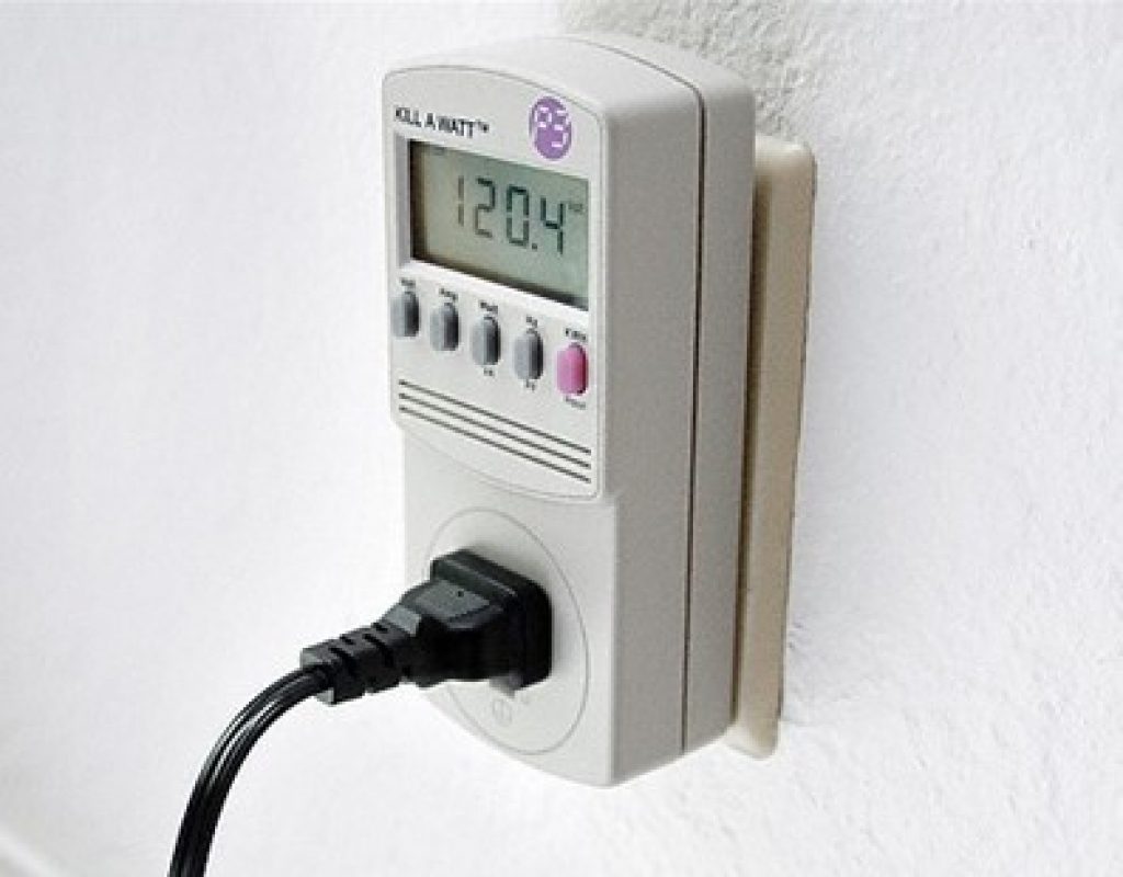 Power plug meter.