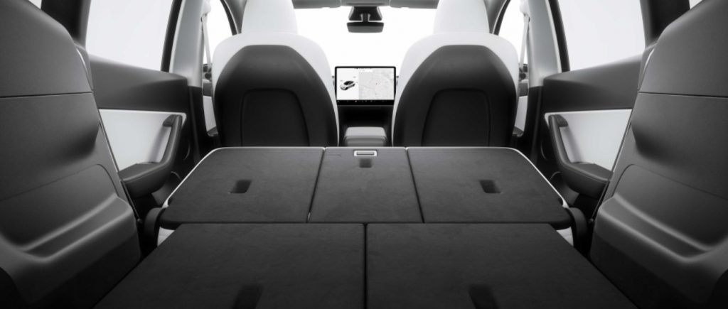 Tesla EV trunk space