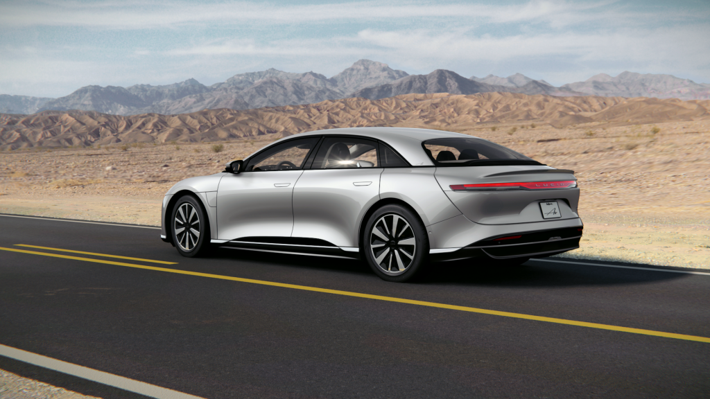 Lucid Air Pure — fastest charging electric cars.