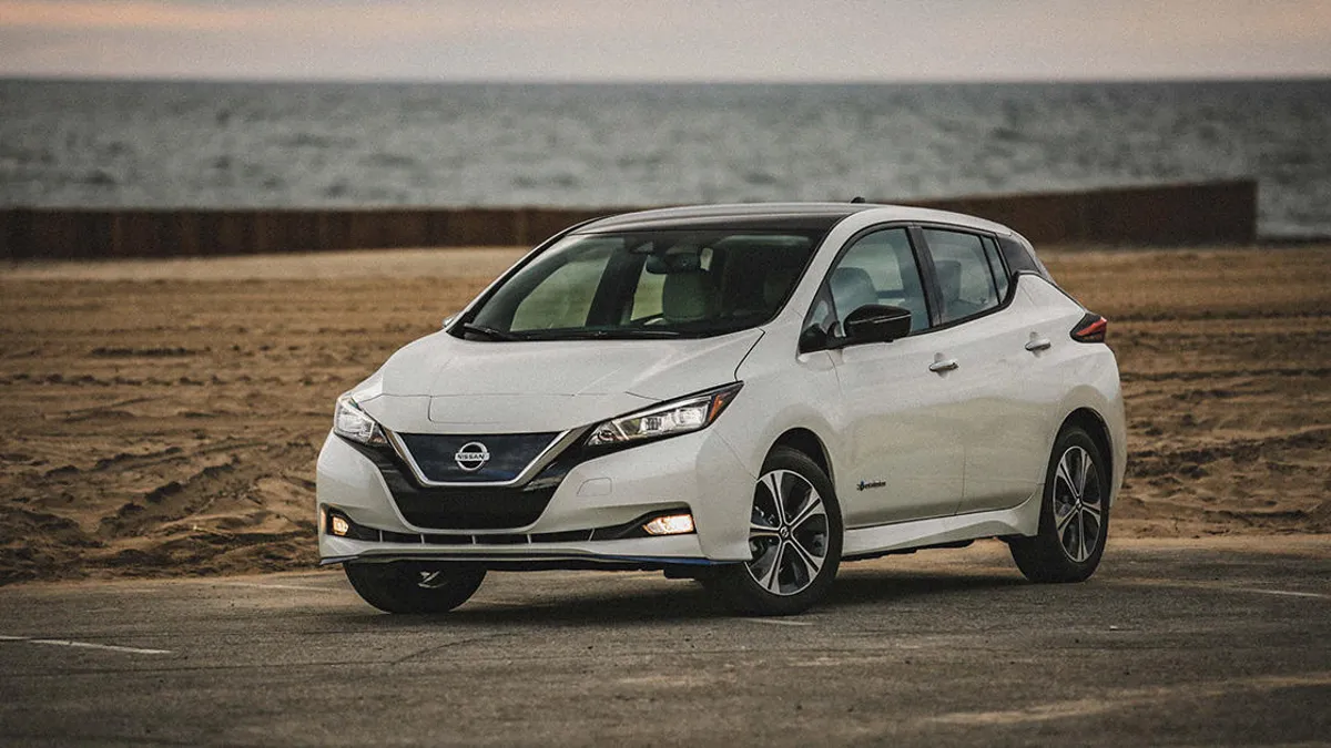 Nissan Leaf.