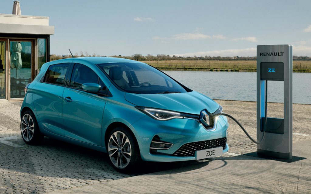 Renault Zoe — electric cars in the UK