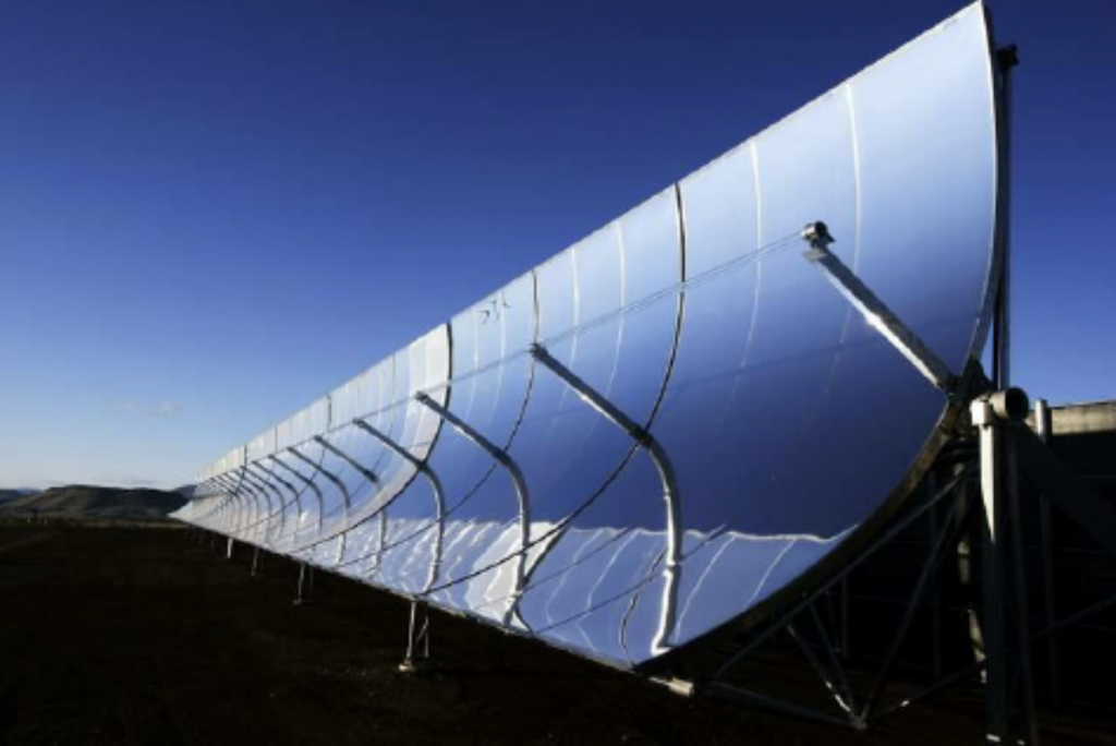 Parabolic Trough Heat Collector — what is solar thermal.