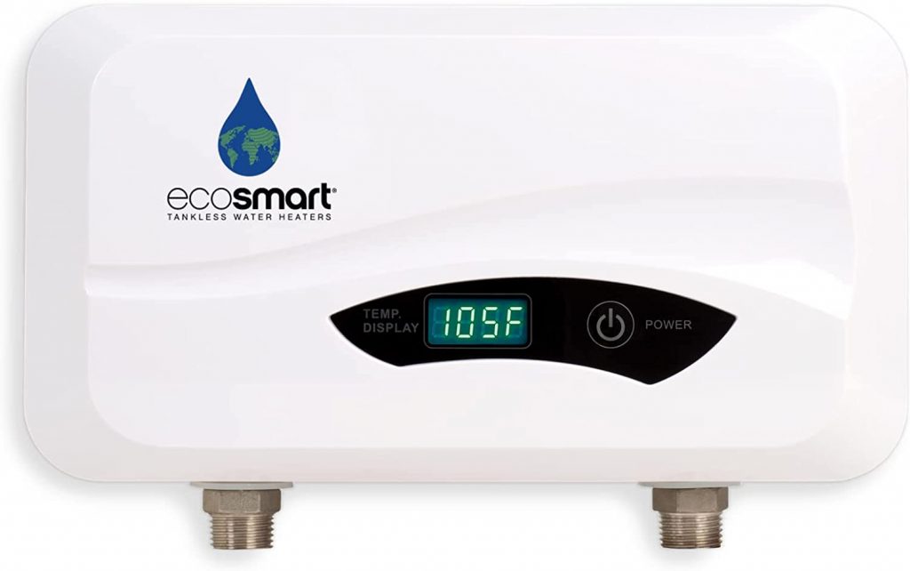 EcoSmart POU 6 — best electric tankless water heaters.