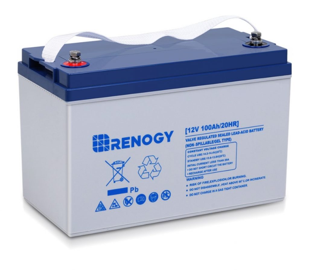 Renogy Gel Battery 12 V, 100 Ah