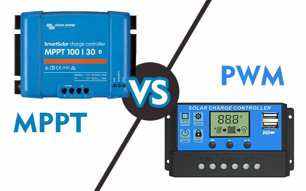 MPPT vs. PWM solar charge controller — RV Solar System.