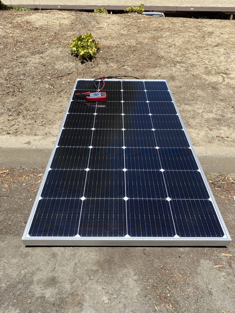 BougeRV 200W 9BB solar panel