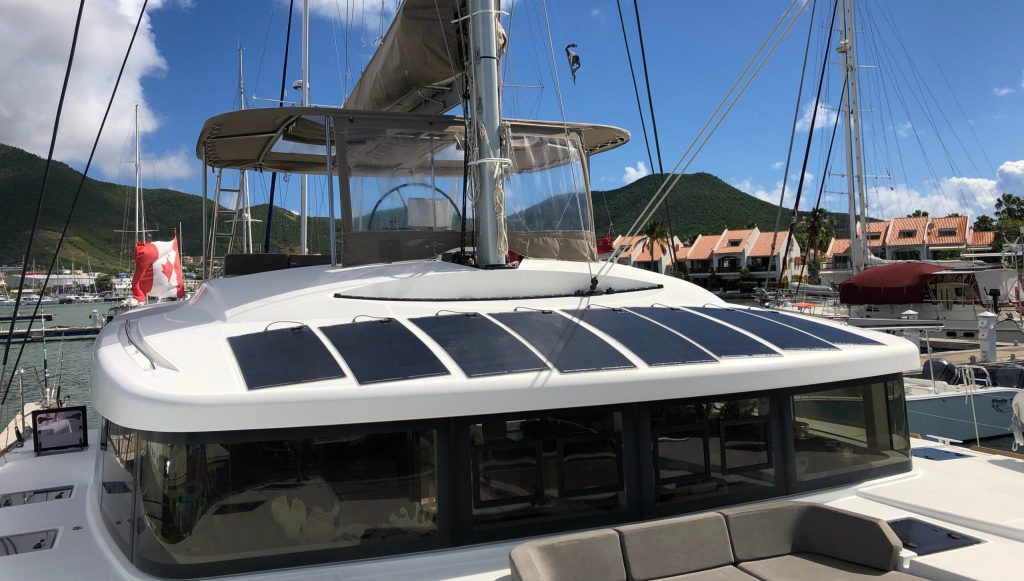 Multiple solar panels needed on a boat