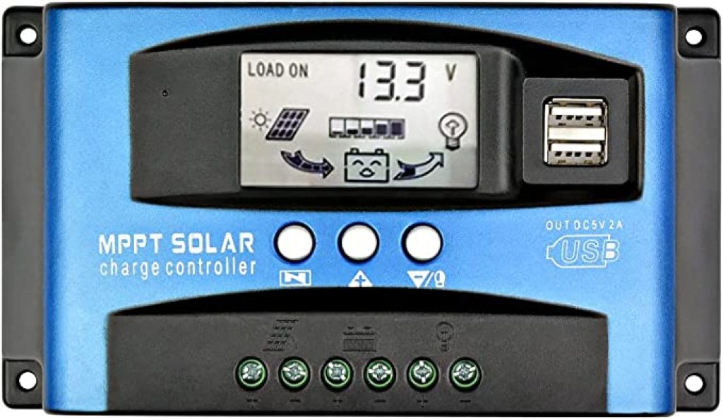 MPPT solar charge controller — DIY solar water pump.