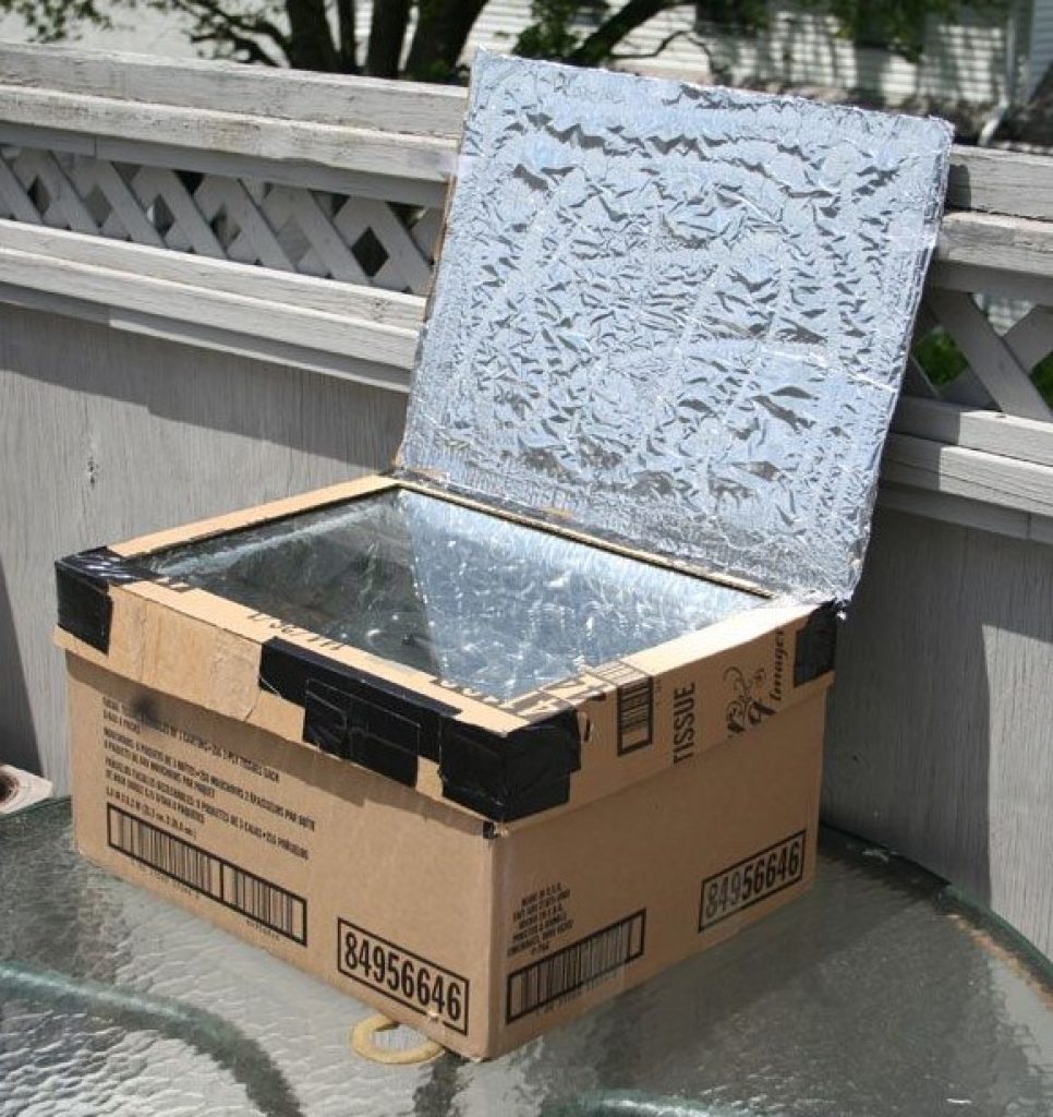 DIY solar oven 