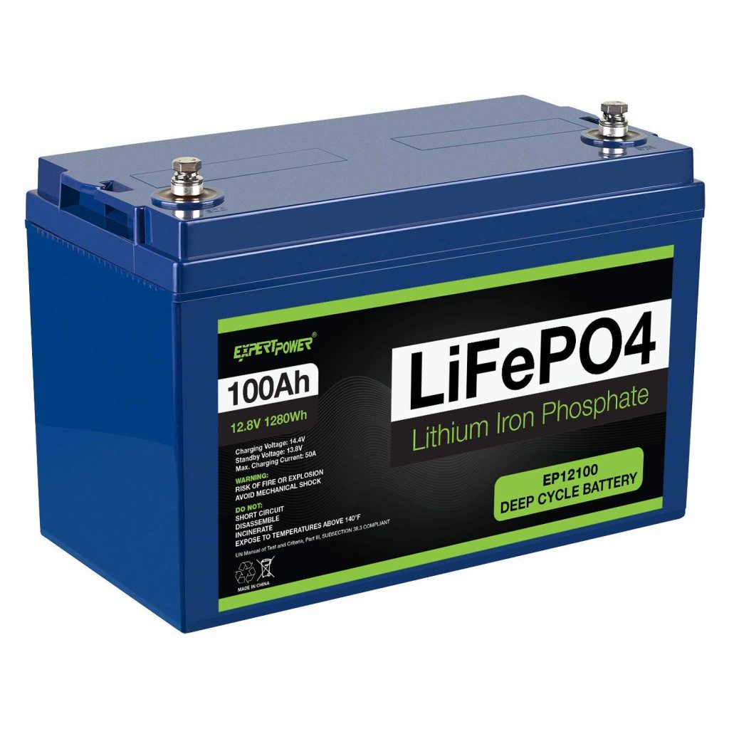 LiFePO4 battery from Expert Power.